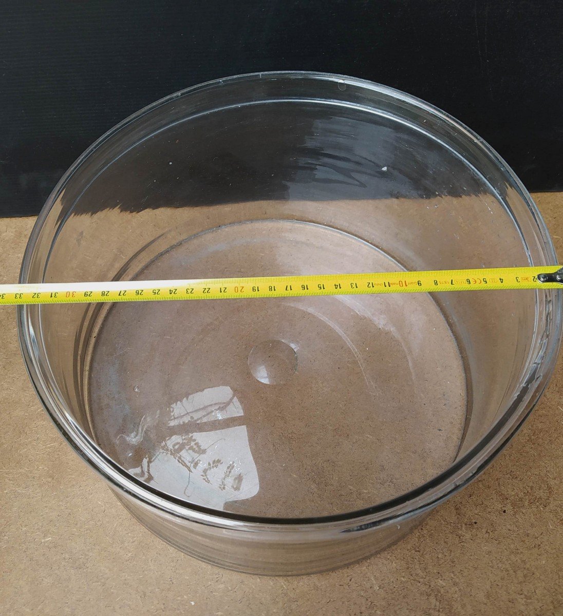 Verre Soufflé : Grande Seille à Crème Fraîche, époque Louis Philippe-photo-3
