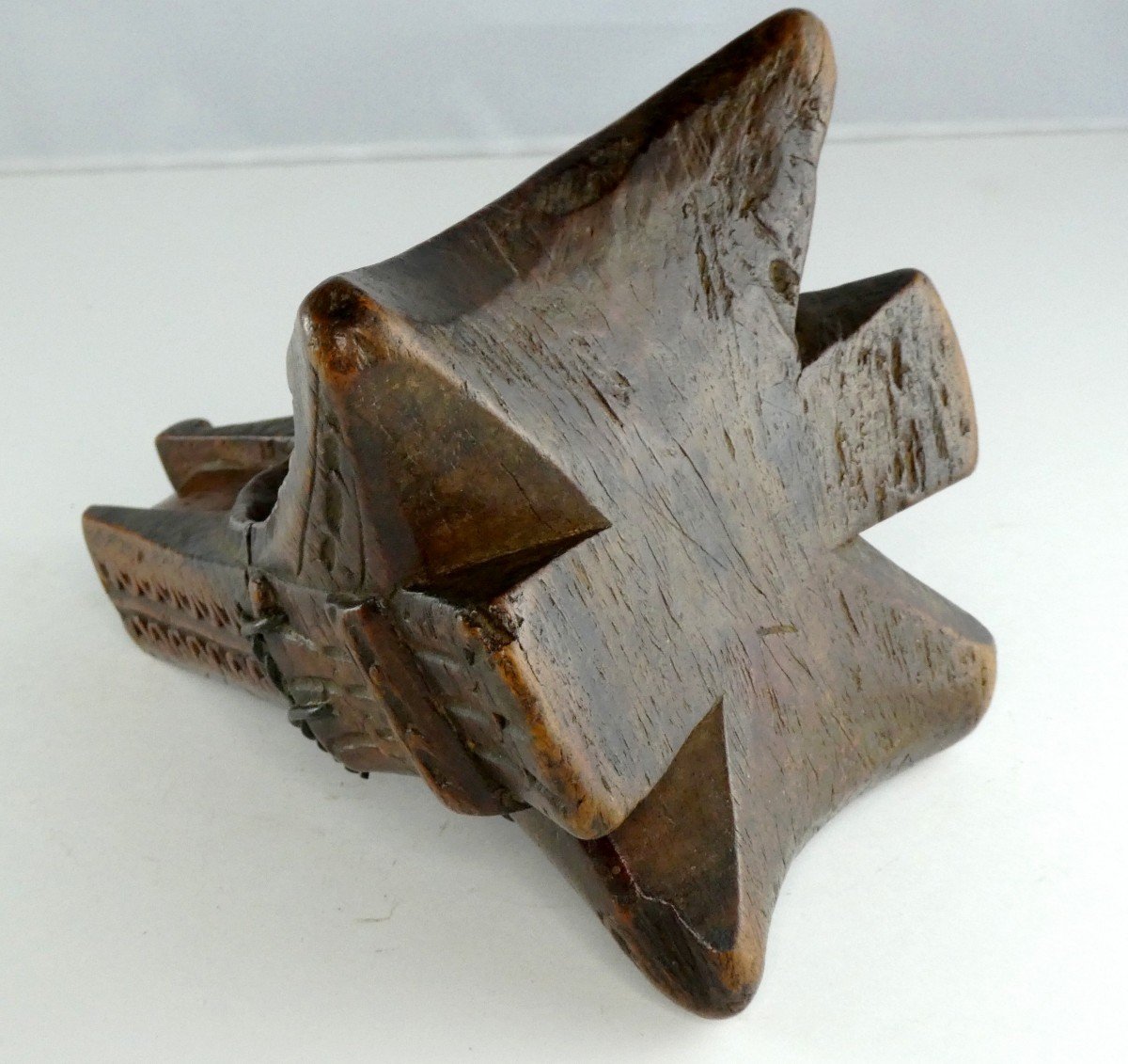 Equestrian Museum: Remarkable Wooden Stirrup, Hispanic Colonies, 18th Or Before-photo-4