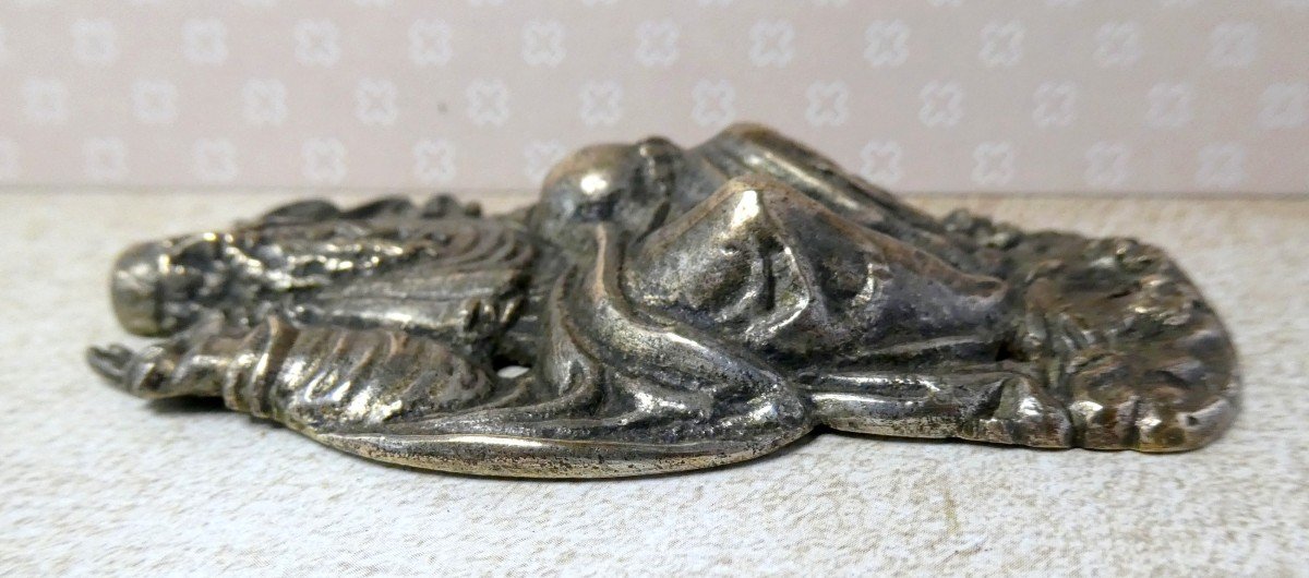 Jehovah, Rare Bronze Figuration, French 17th Century-photo-3