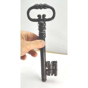 Monstre de clé d’édifice religieux, époque 18e siècle, 25cm, 700g