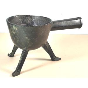 Petit creuset d’apothicaire ou d’armurier en airain, 15 ou 16e siècle