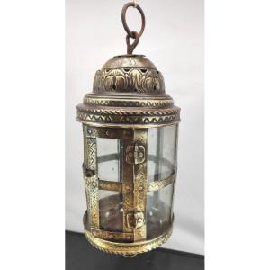 Jolie petite Lanterne flamande du 18e siècle, bon état
