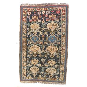 Beautiful Antique Caucasian Tribal Rug With Surprising Asymmetrical Design