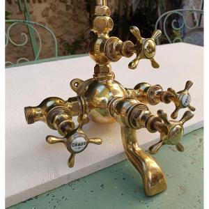 Stunning Bathroom French  Faucet, Bronze, Circa 1900, 5 Kg