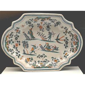 Moustiers With Beautiful Grotesques, Olerys, 18th Century,  Outstanding Condition