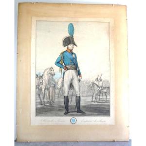 Alexandre 1er, Le Tsar à  Paris. La Gravure De Référence. 1816