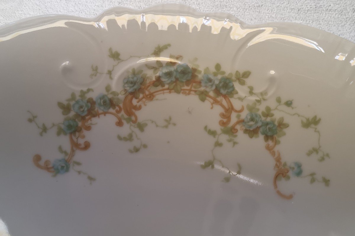 Important Service De Table Porcelaine De Limoges Par Pouyat Fin XIXème-photo-2
