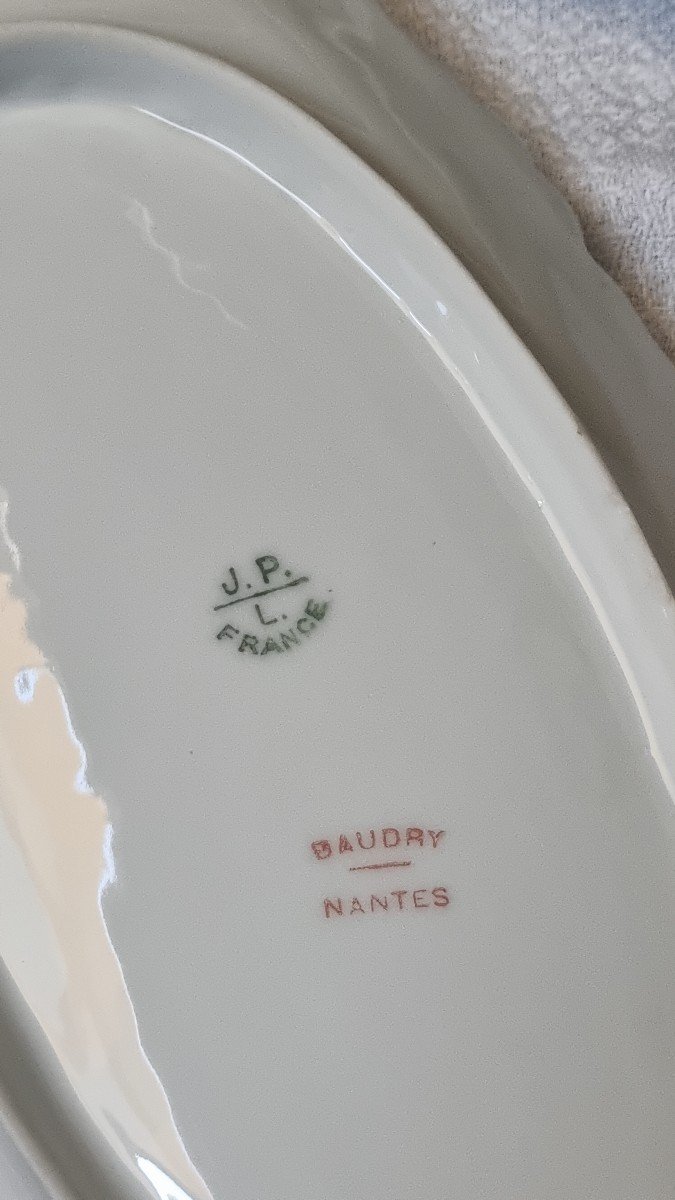 Important Service De Table Porcelaine De Limoges Par Pouyat Fin XIXème-photo-6