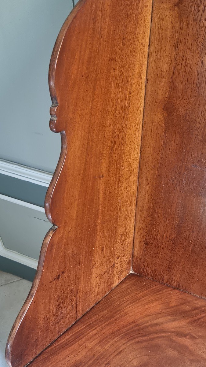 19th Century Corner Shelf In Walnut-photo-2