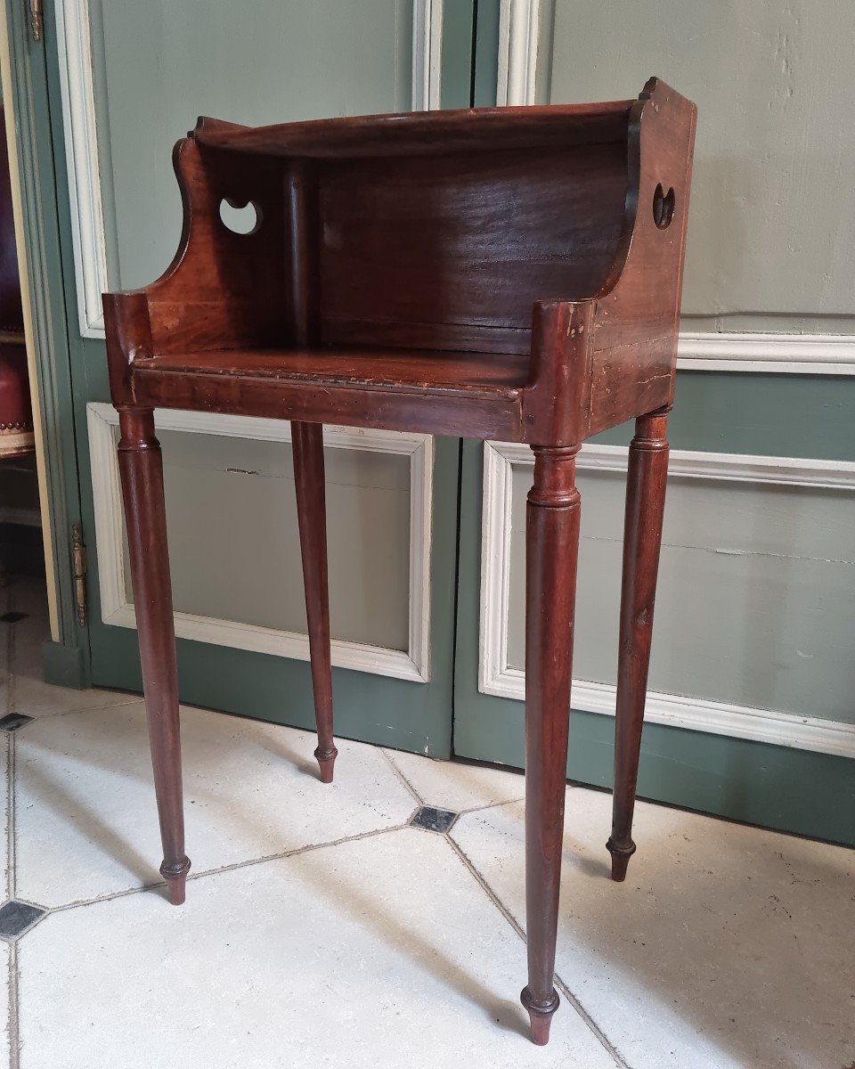 Louis XVI Period Bedside In Fruitwood