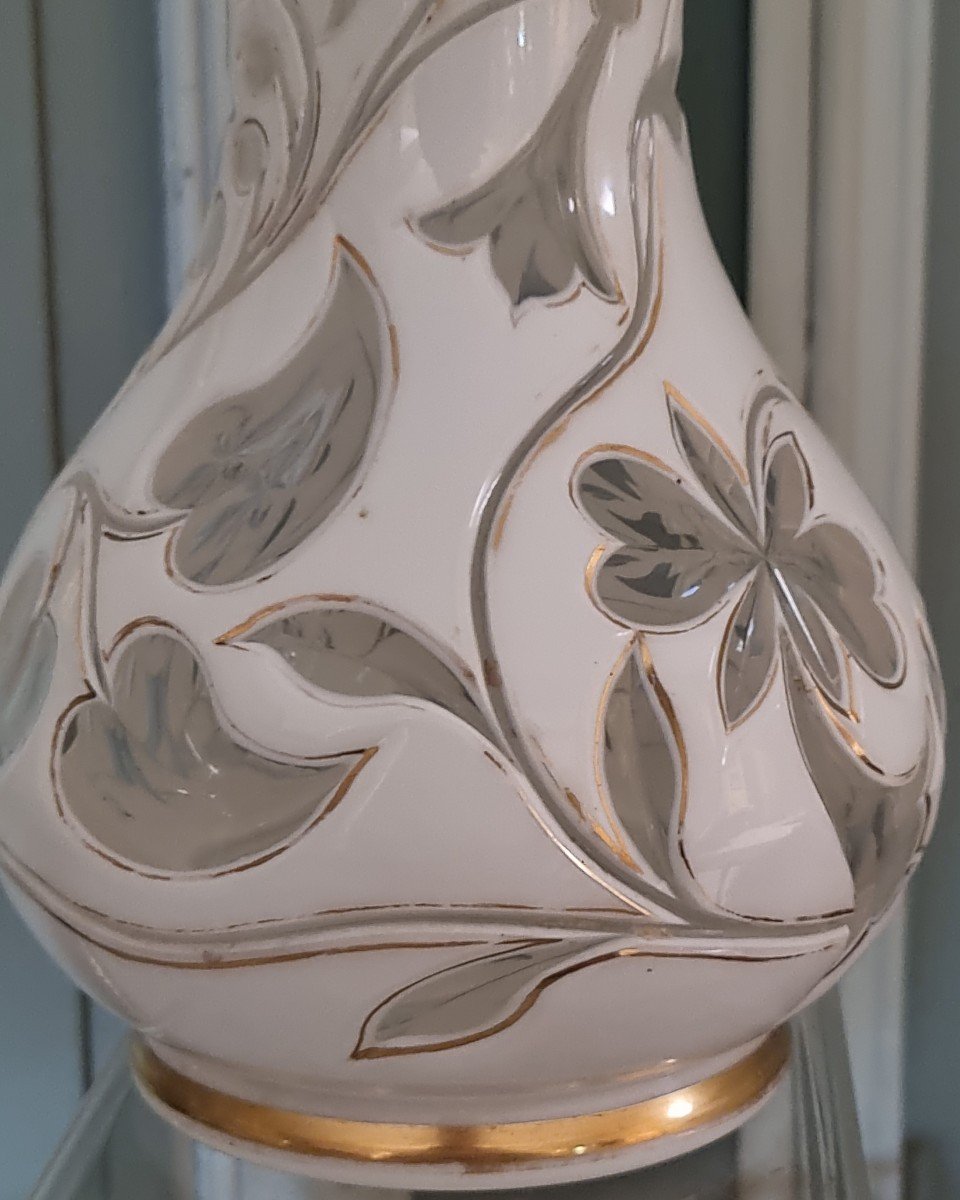 Vase En Overlay XIXème-photo-3