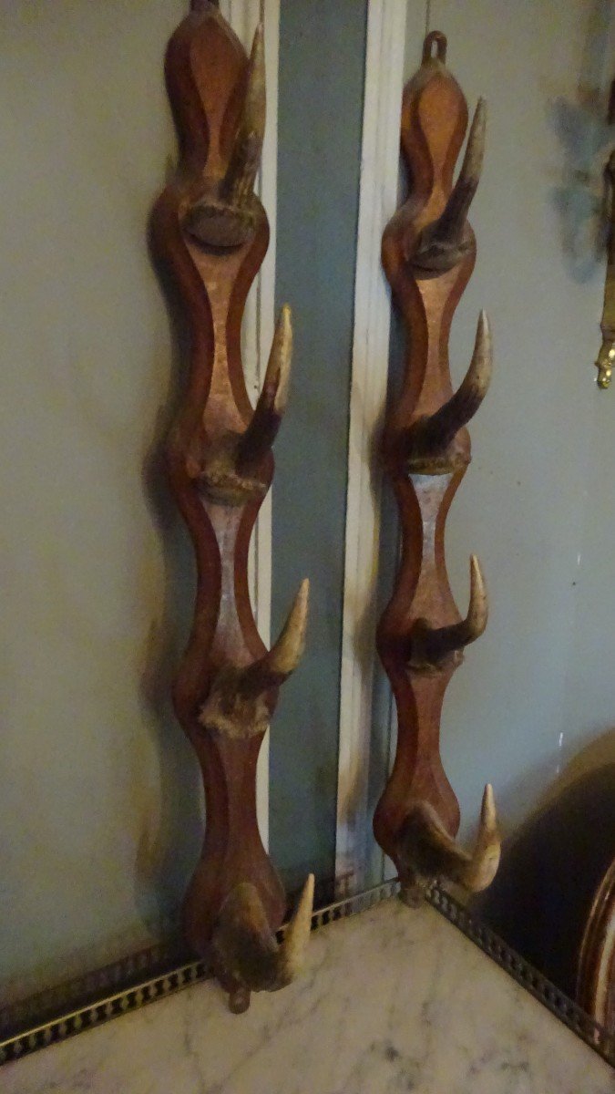 Hunting Rifle Rack, Early 20th Century-photo-2