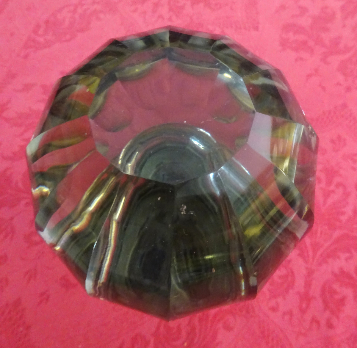 Large 19th Century Crystal Staircase Ball-photo-2