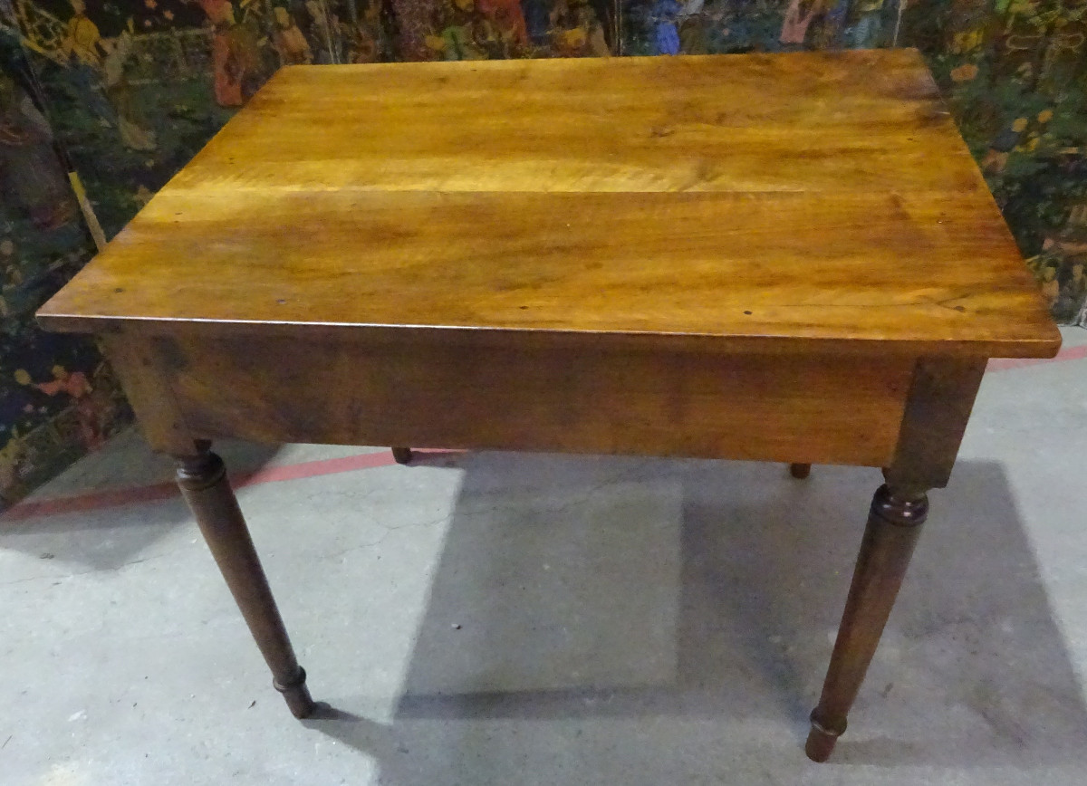 Small Writing Table Or Desk In Late 18th-century Walnut-photo-4