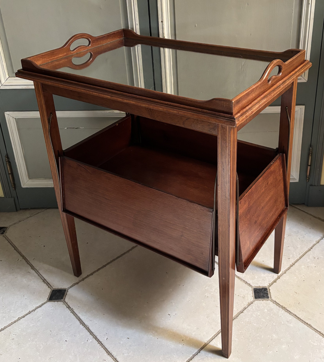 Mahogany Tea Table Or Side Table, Early 20th Century