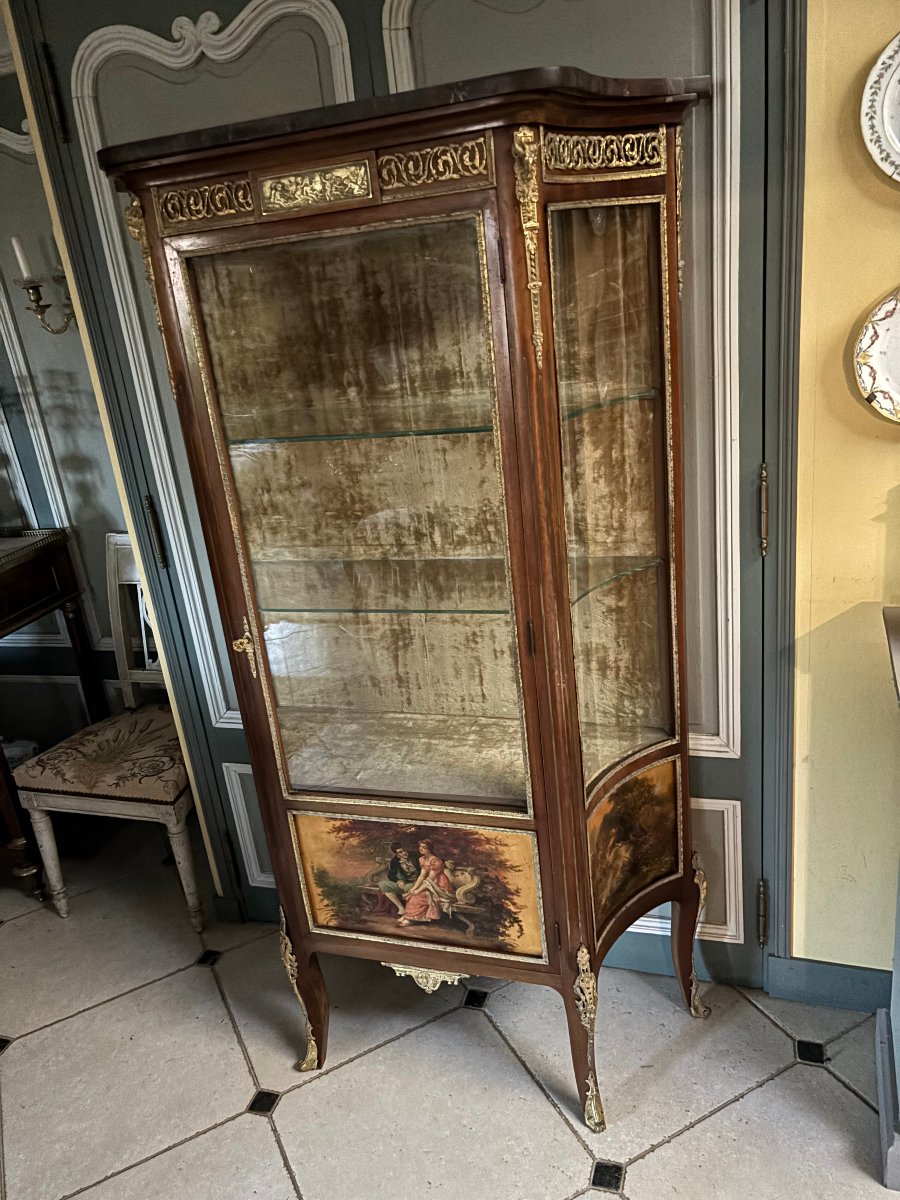 Vitrine d'époque Napoléon III