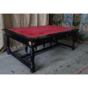 Very Large Napoleon III Style Flat Desk