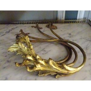 Set Of Four 19th Century Gilt Bronze Embrasures