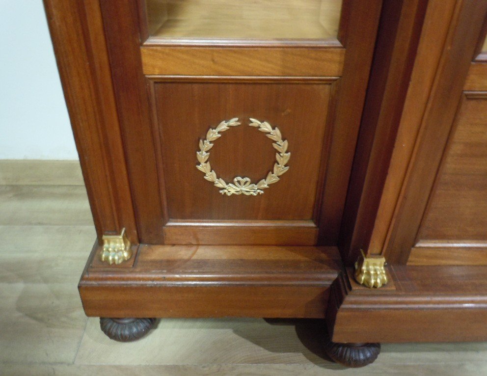 Empire Style Mahogany Library-photo-1