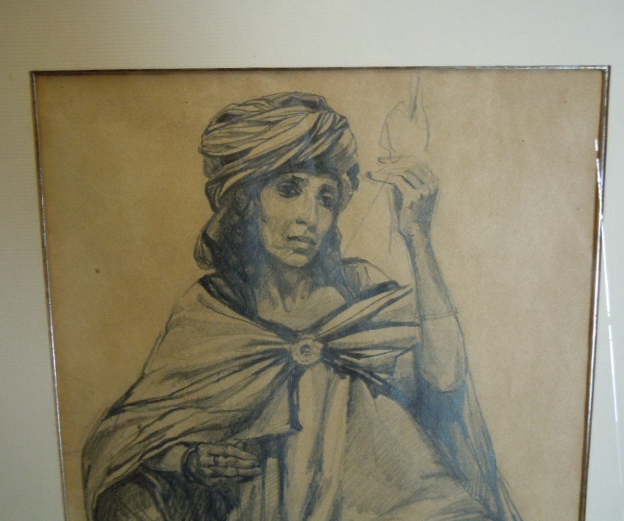 Yvonne Kleiss Herzig Orientalist Drawing-photo-3