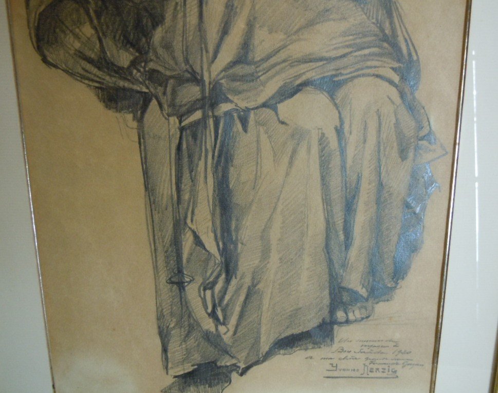 Yvonne Kleiss Herzig Orientalist Drawing-photo-1