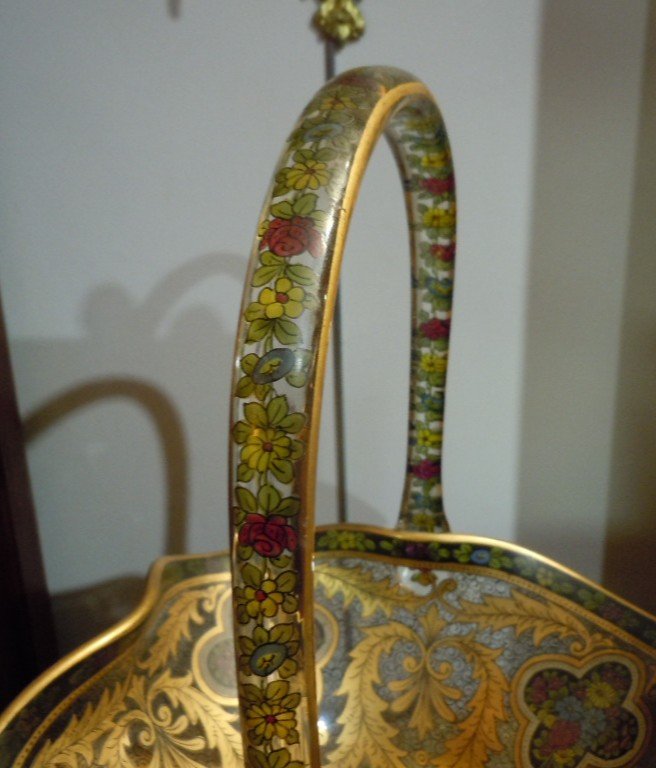 Vase En Verre Emmaille Juluis Muhlhaus-photo-1