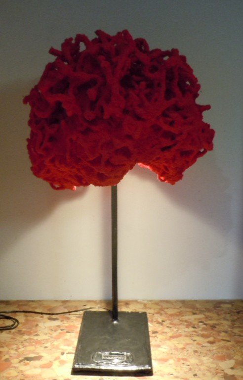 Michel Froment Lamp Sculpture Unique Piece-photo-4