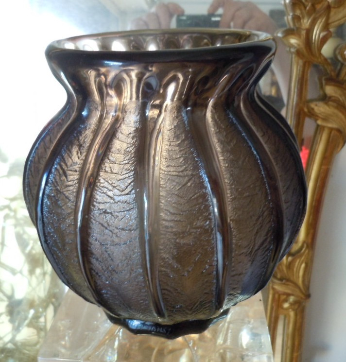 Daum Art Deco Vase-photo-2