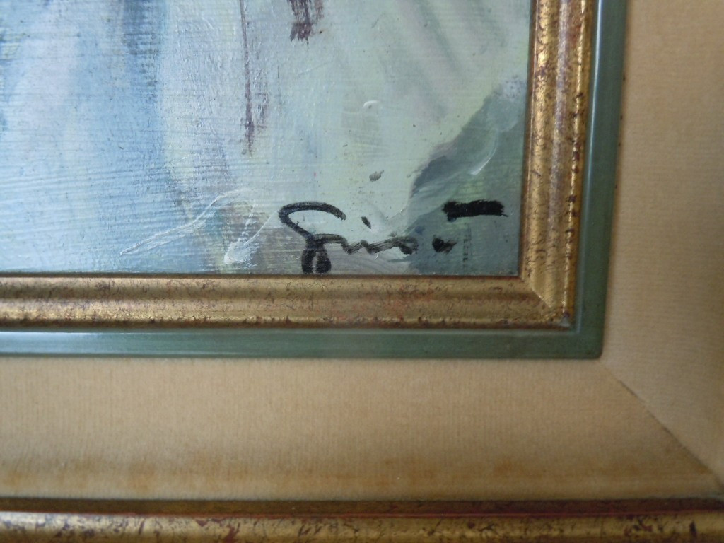 Huile sur panneau par Pierre Grisot-photo-2