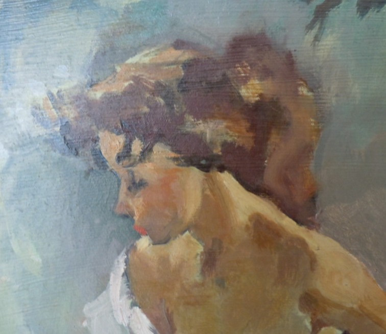 Huile sur panneau par Pierre Grisot-photo-4
