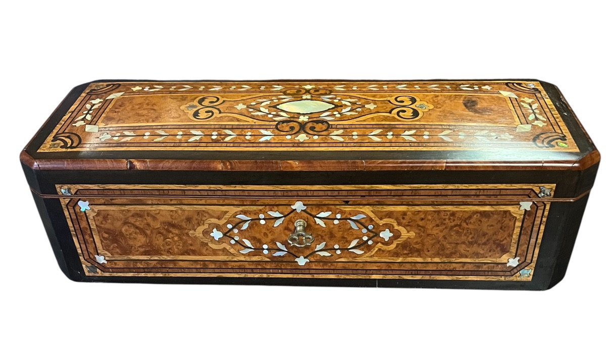 Napoleon III Glove Box Signed Leruth Paris-photo-7