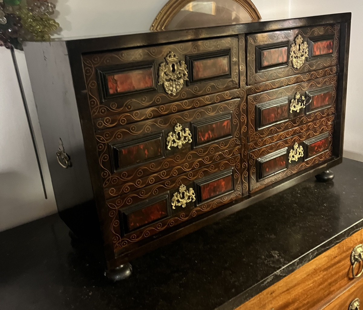 17th Century Travel Cabinet -photo-3