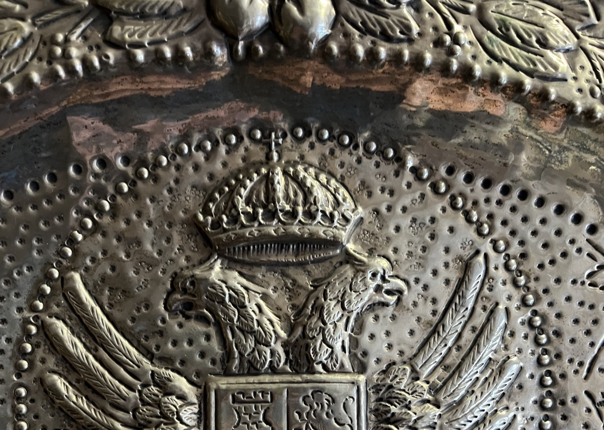 Plateau en argent massif Castille Léon 18eme siecle-photo-5