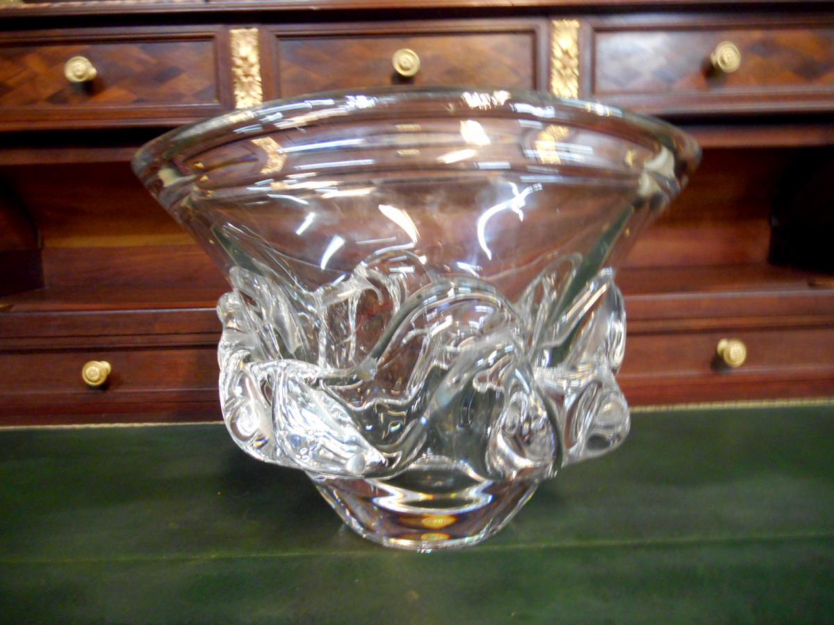 Vase En Cristal Daum France