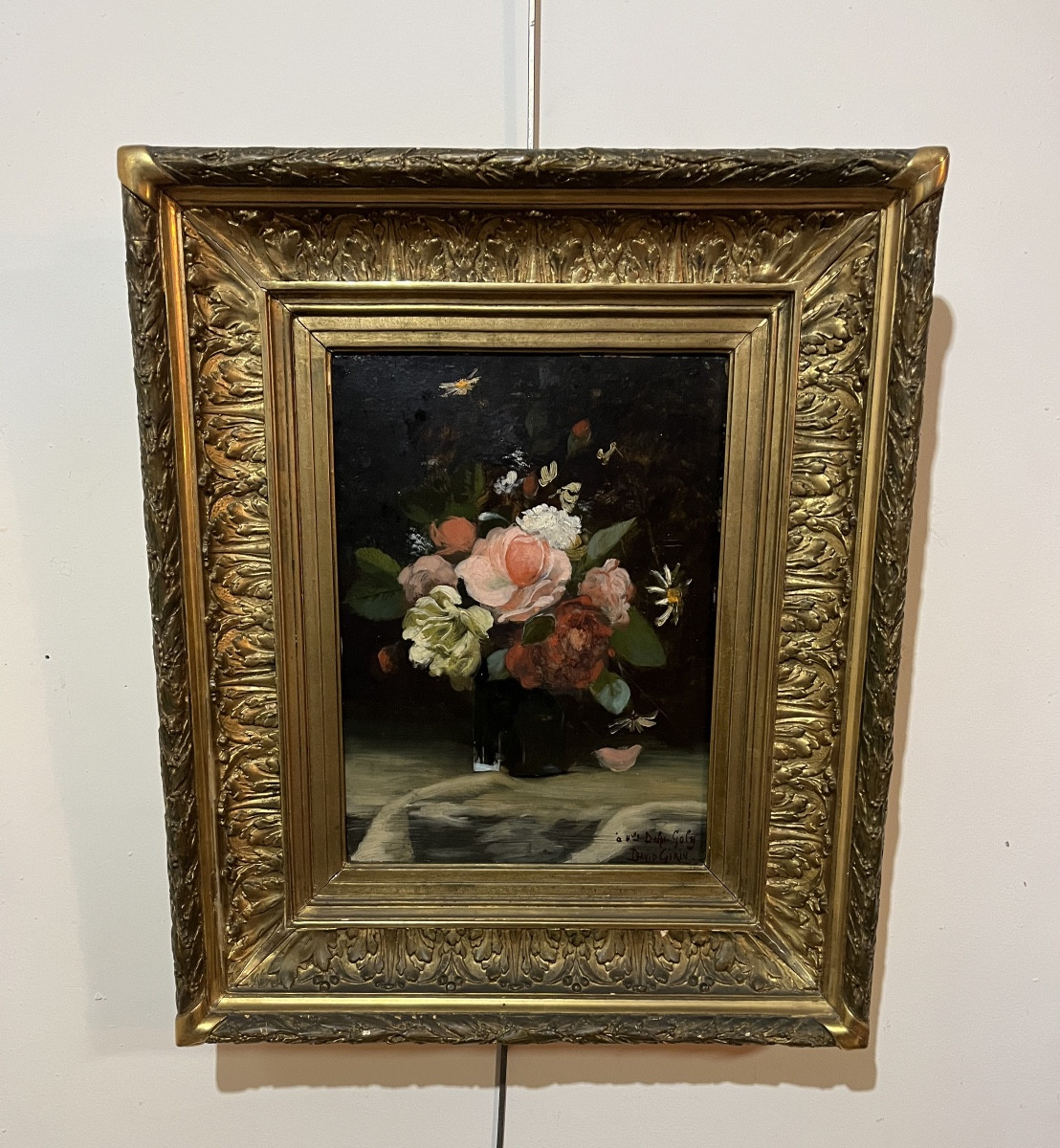 Huile sur panneau par David Eugene Girin