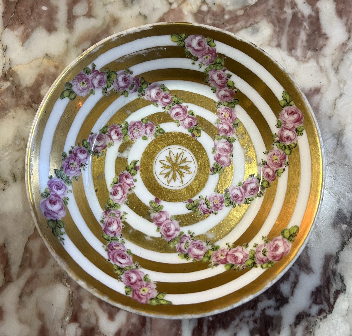 Tasse litron en porcelaine de Paris fin 18eme siècle -photo-4