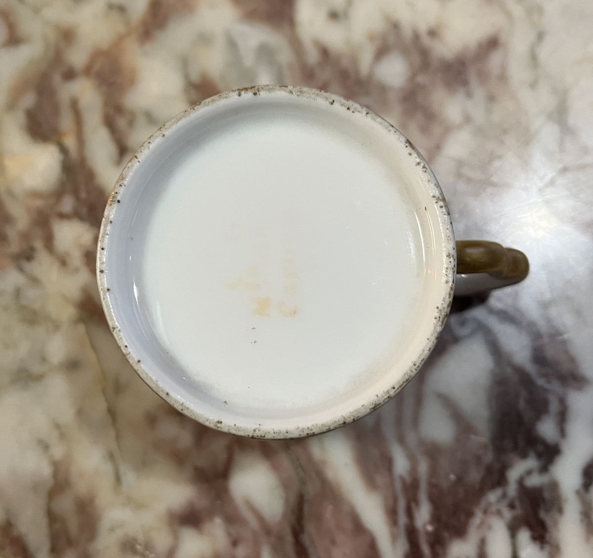 Tasse litron en porcelaine de Paris fin 18eme siècle -photo-5