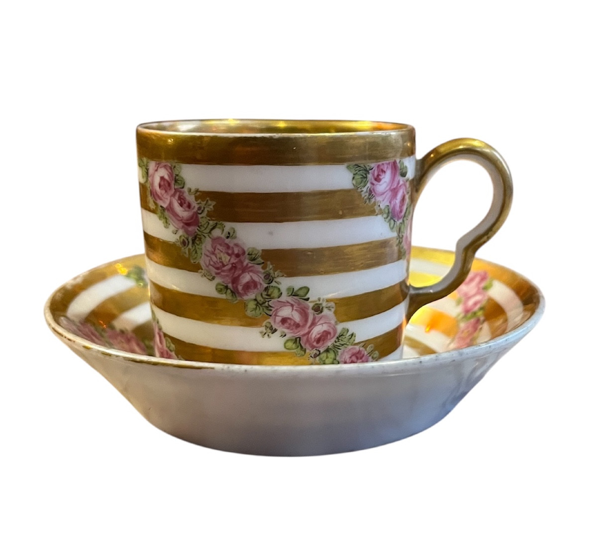 Tasse litron en porcelaine de Paris fin 18eme siècle -photo-7