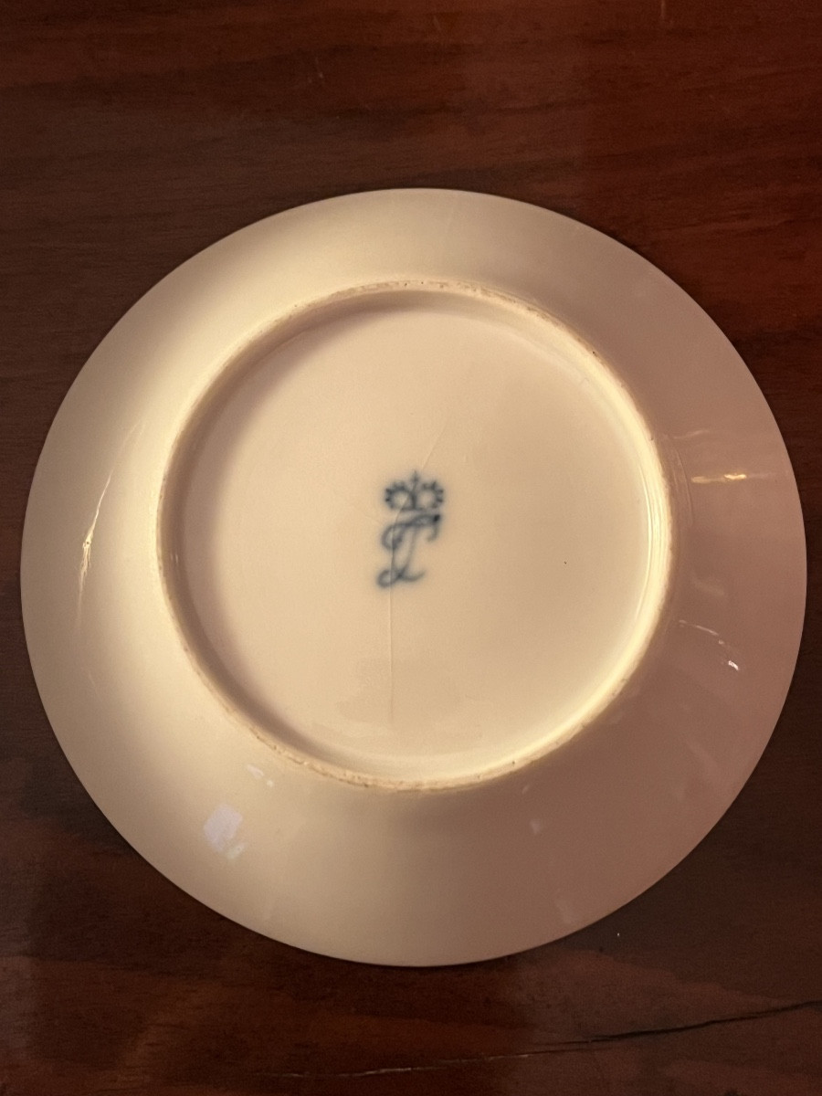 Tasse en porcelaine de Frankenthal 18eme-photo-7