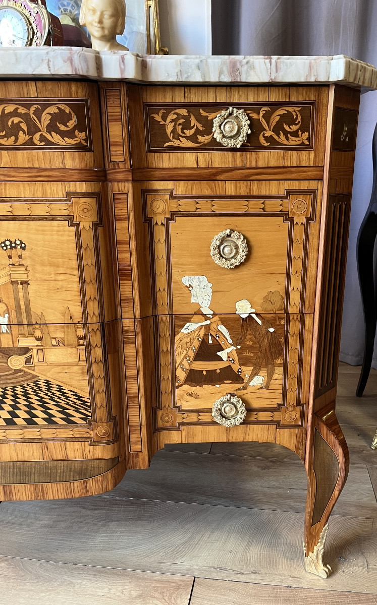 Transitional Style Chest Of Drawers -photo-3