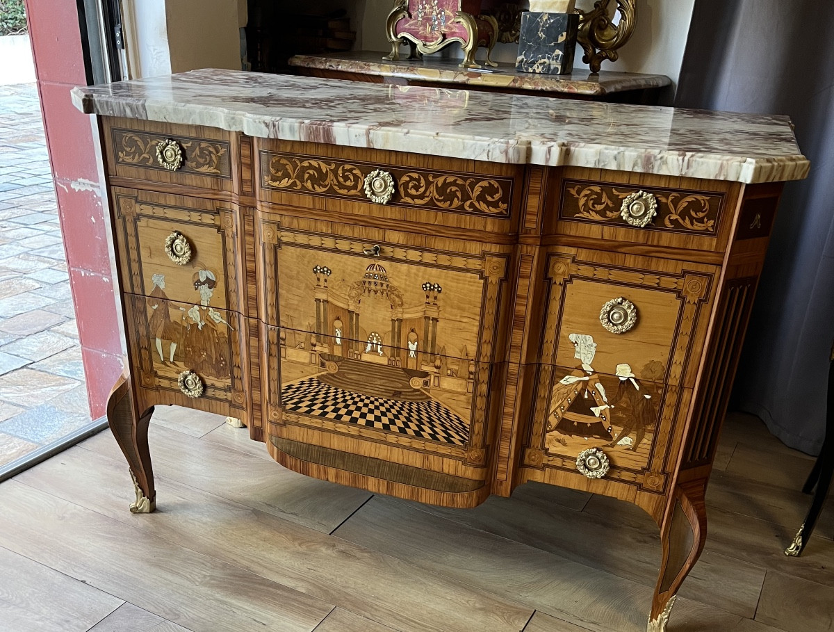 Transitional Style Chest Of Drawers -photo-8