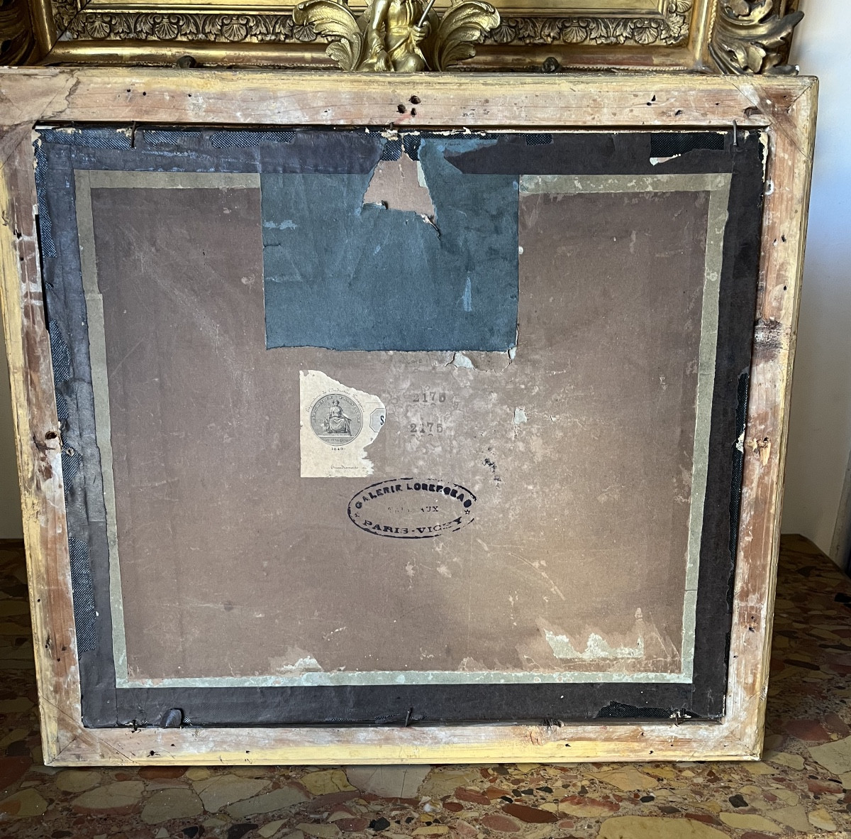 Pastel Signed Jules Noel 1847-photo-2