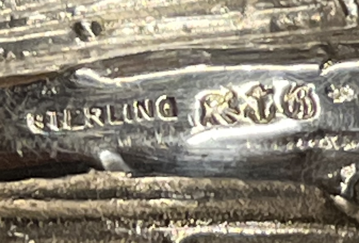 Paire de salières en argent massif-photo-7