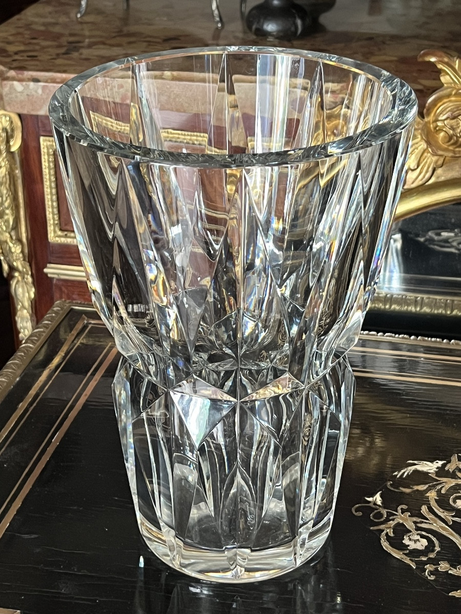 Vase en cristal de saint Louis modèle Camaret-photo-3