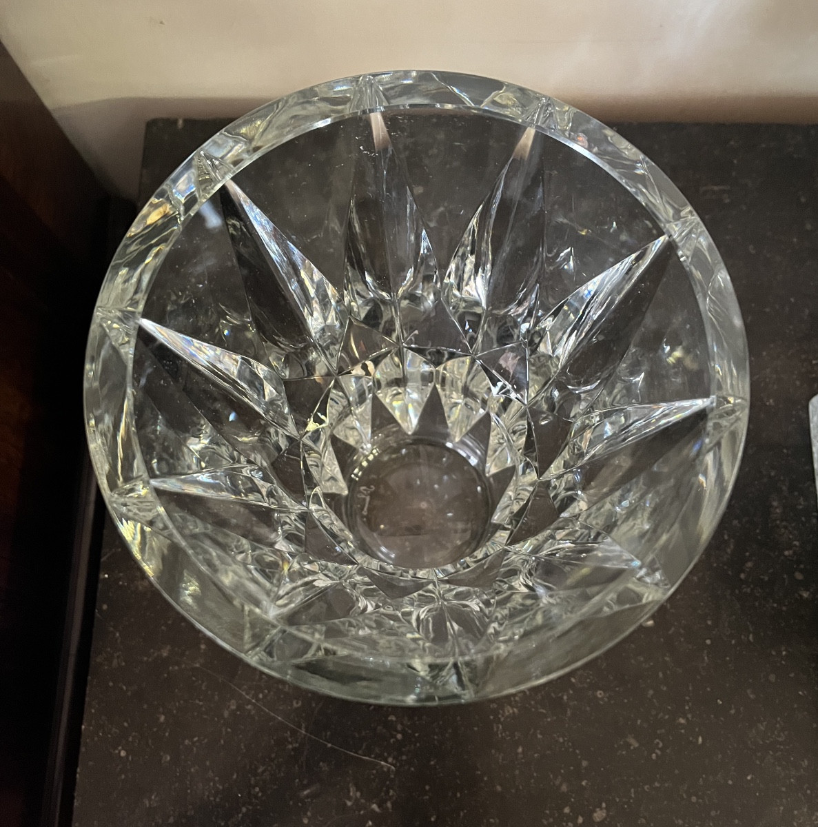 Vase en cristal de saint Louis modèle Camaret-photo-1