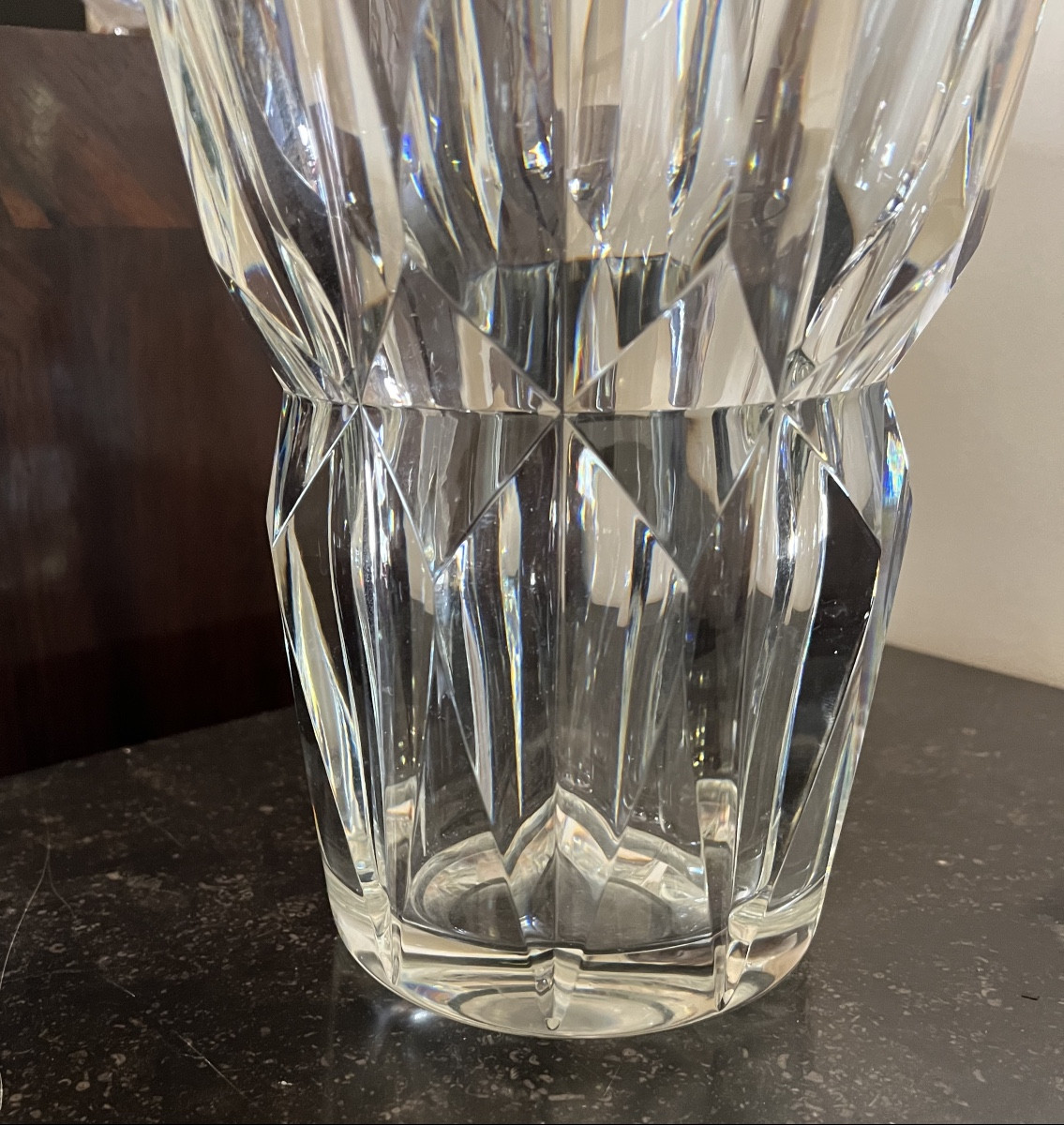 Vase en cristal de saint Louis modèle Camaret-photo-2