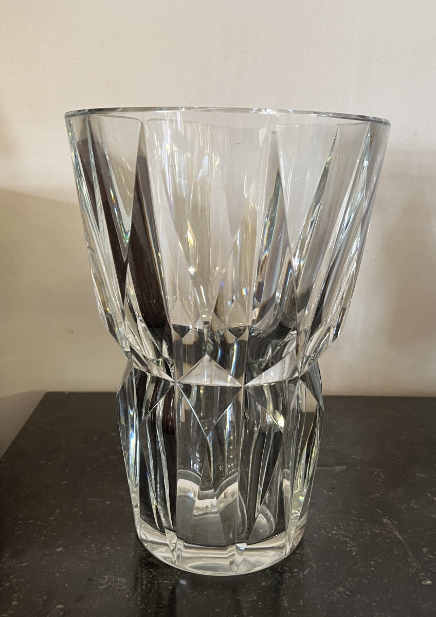 Vase en cristal de saint Louis modèle Camaret