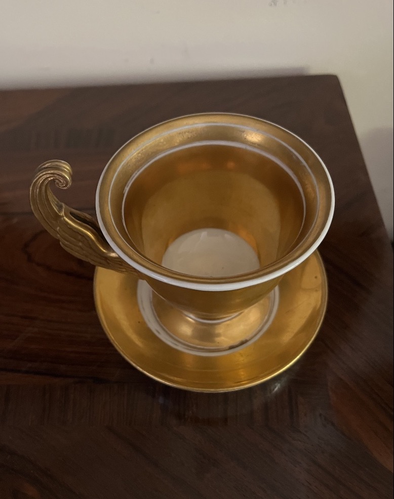 Tasse et sous tasse époque empire par Dagoty-photo-3