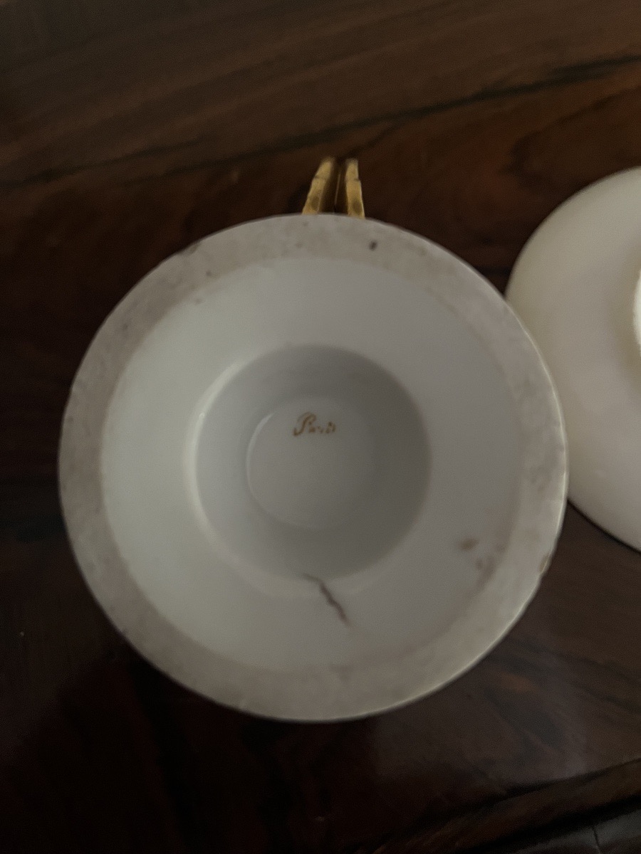 Tasse et sous tasse époque empire par Dagoty-photo-2