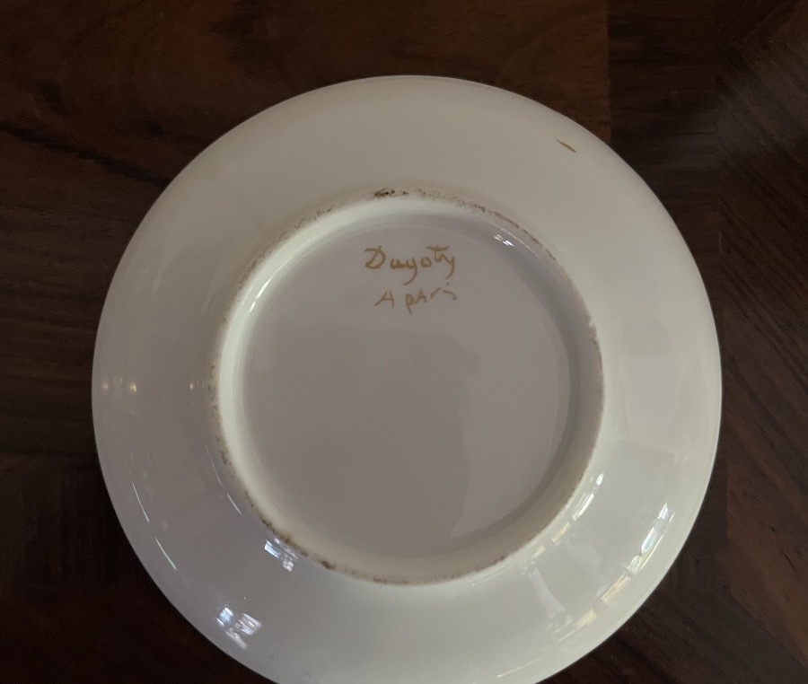 Tasse et sous tasse époque empire par Dagoty-photo-3